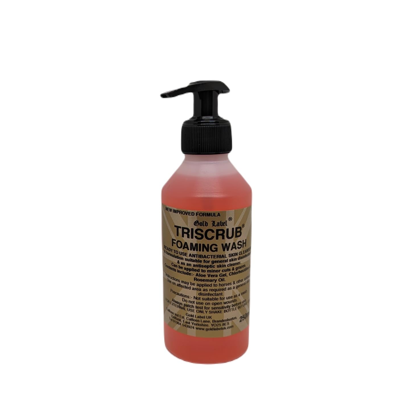 Gold Label Triscrub Wash 250ml