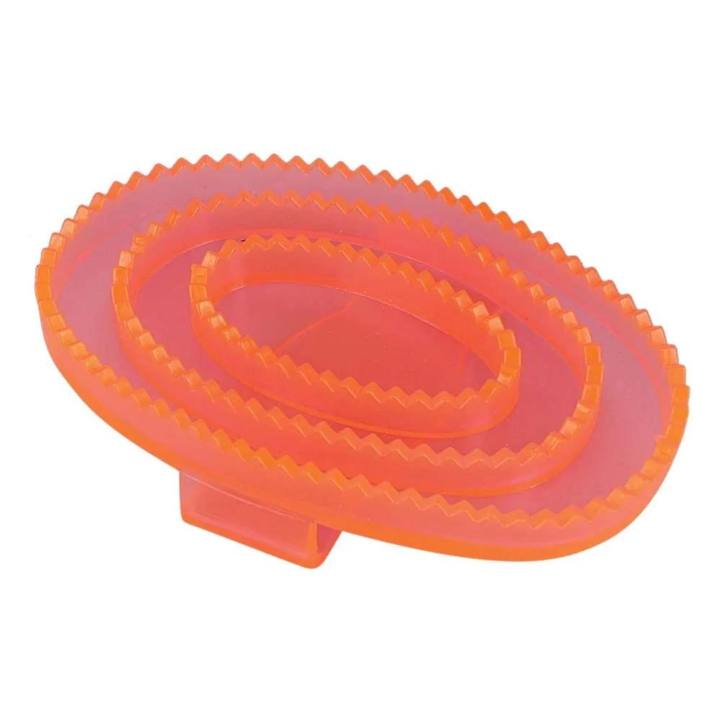 Rubber Curry Comb (Blue & Pink)