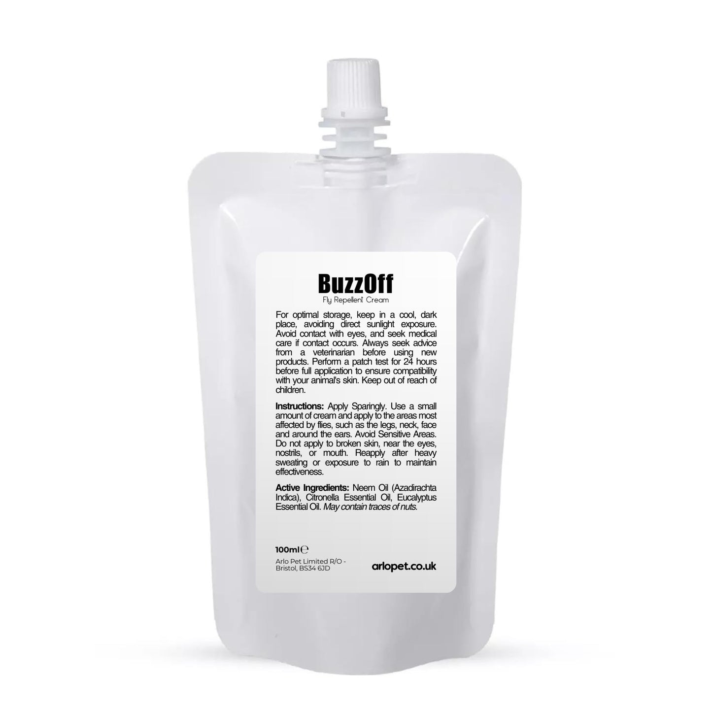 BuzzOff Fly Repellent Cream 100ml