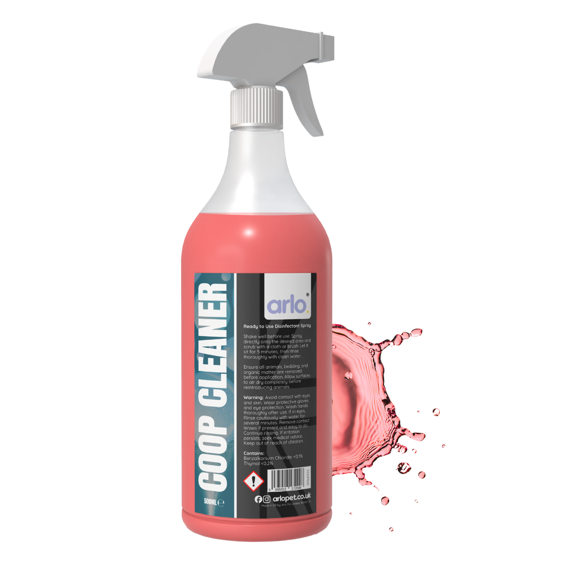 arlo Coop Cleaner Spray product bottle