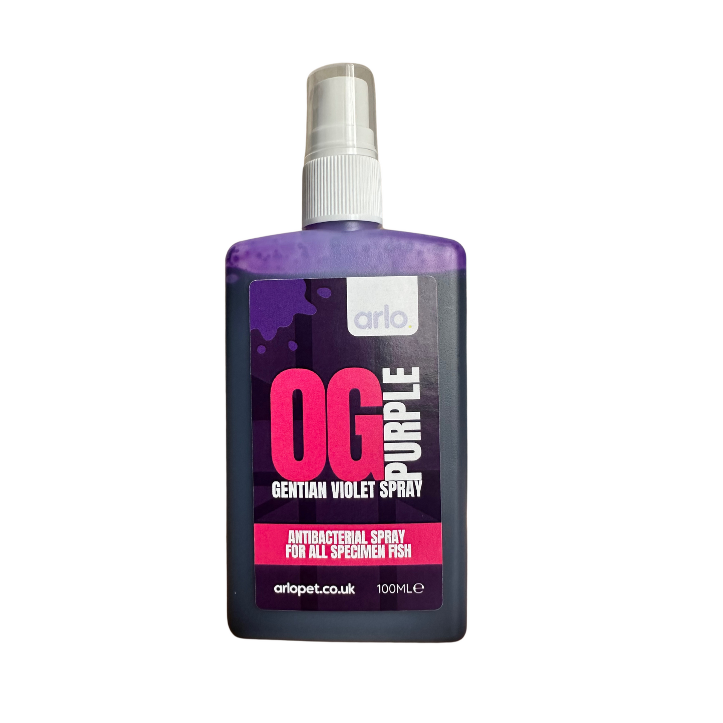 OG Purple Antibacterial Spray for Specimen Fish 100ml