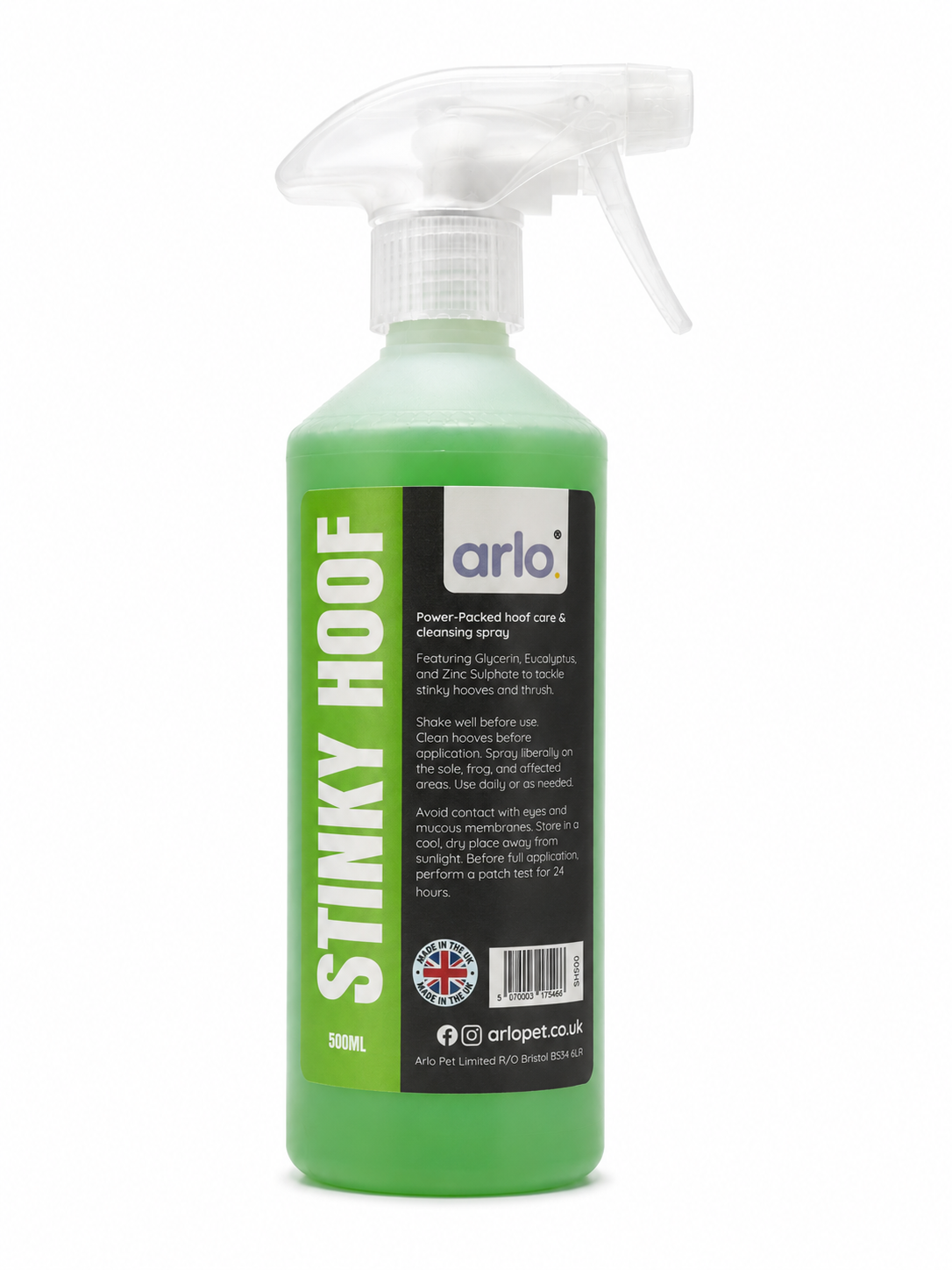 Stinky Hoof Thrush and Odour Removal Spray for Horses
