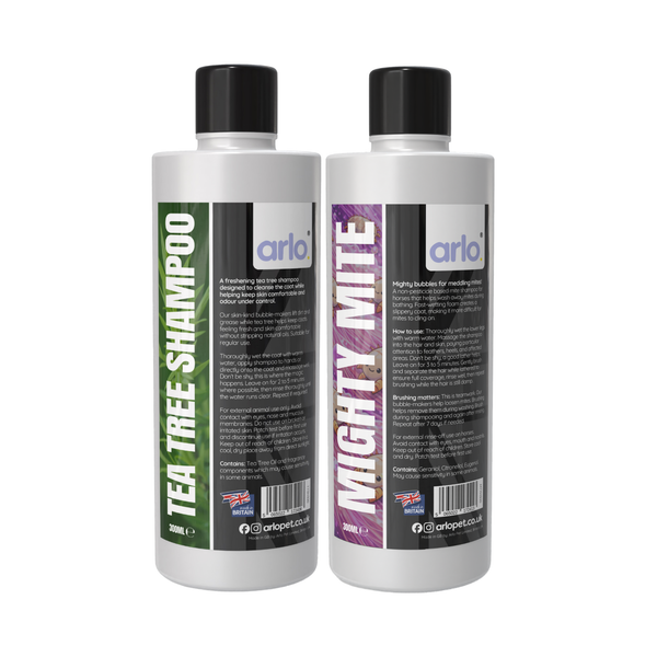 Mighty Mite Horse Feather Care Bundle