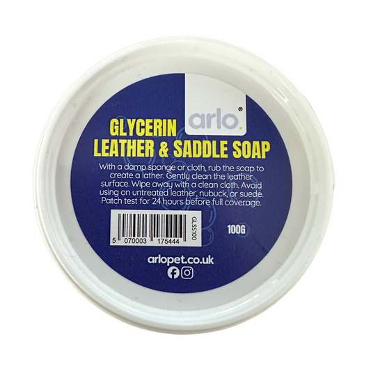 Glycerin Leather & Saddle Soap 100ml