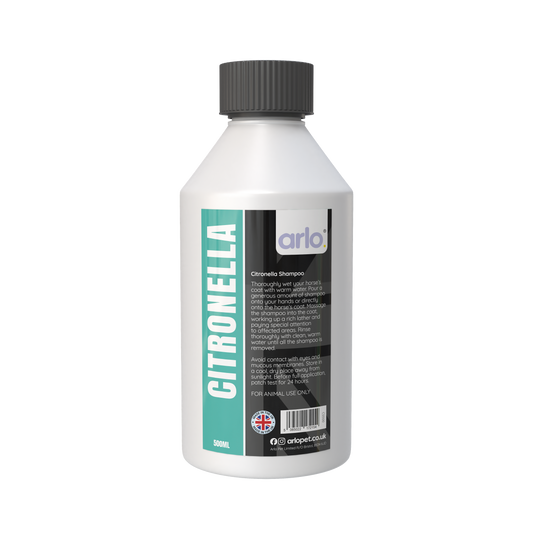 arlo Citronella Shampoo product bottle