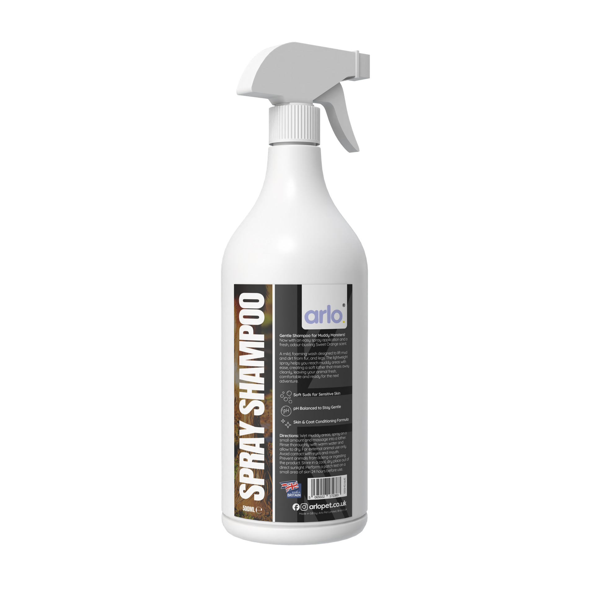 arlo Spray Shampoo product bottle