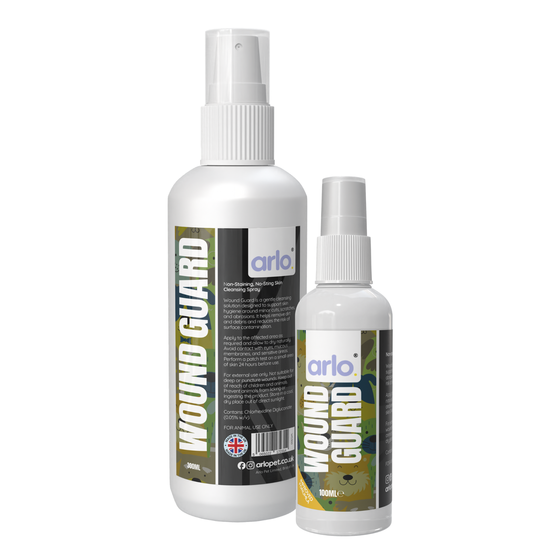 arlo Wound Guard Spray product bottle