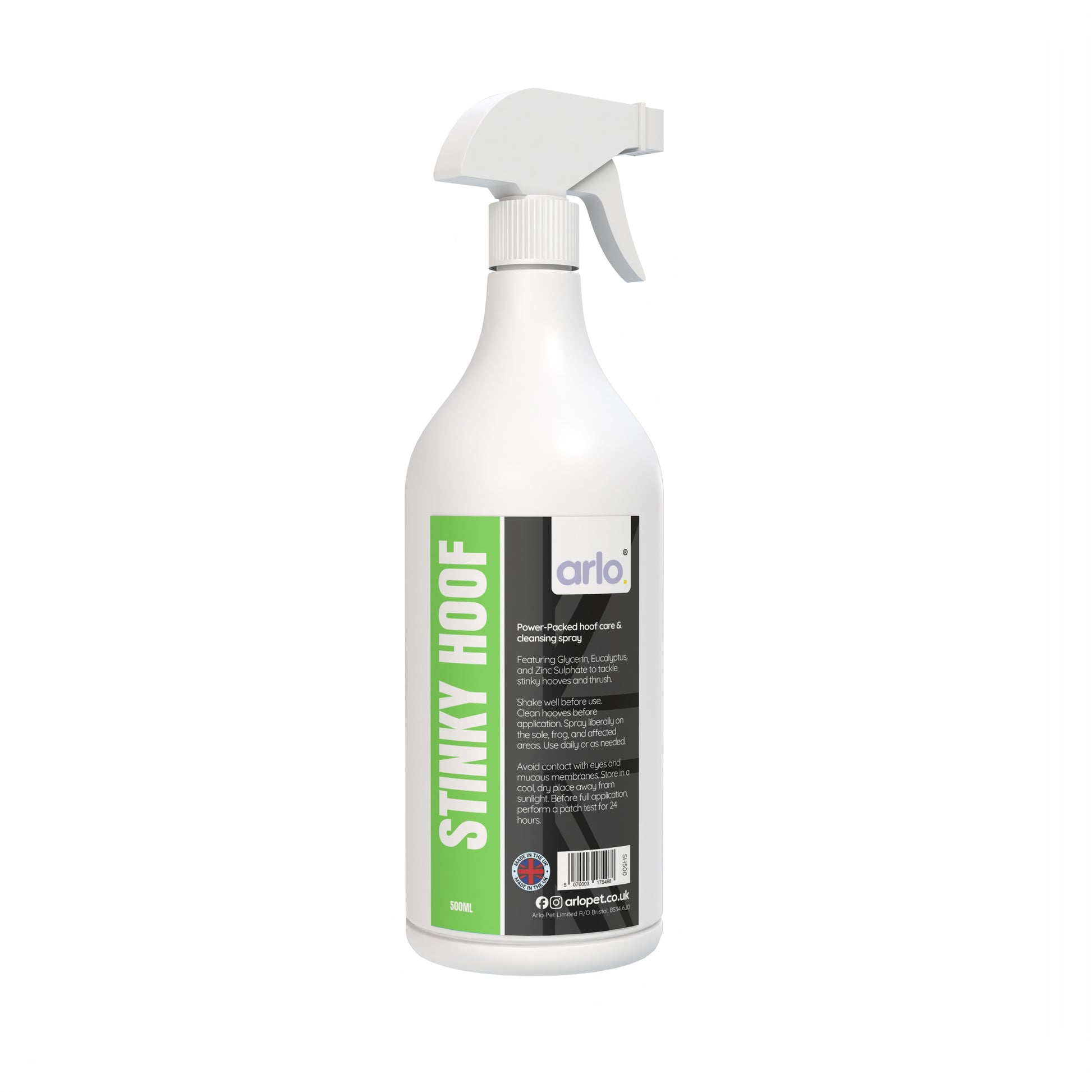 arlo Stinky Hoof product bottle