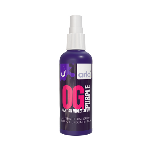 arlo OG Purple Antibacterial Angling Spray product bottle