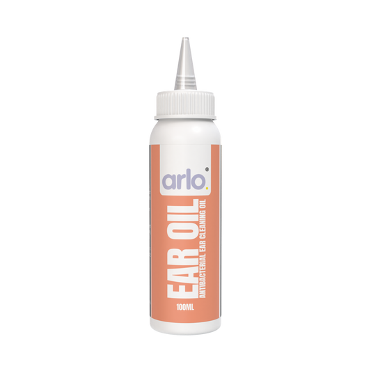 arlo Ear Oil product bottle