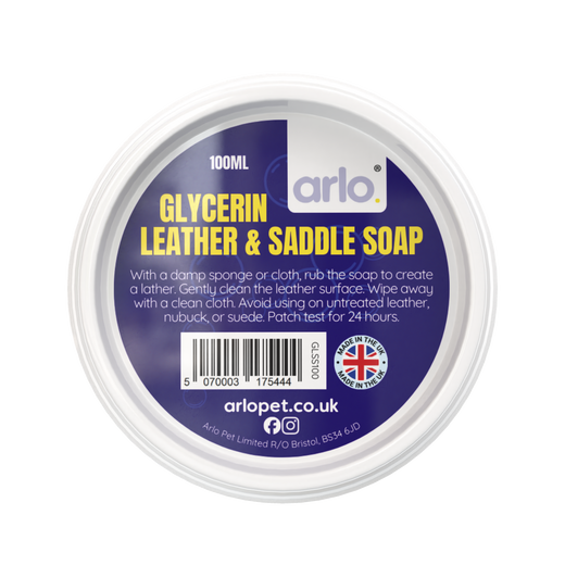arlo Glycerin Leather and Saddle Soap product bottle