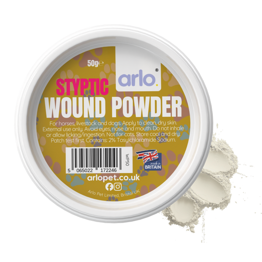 arlo Styptic Wound Powder product bottle