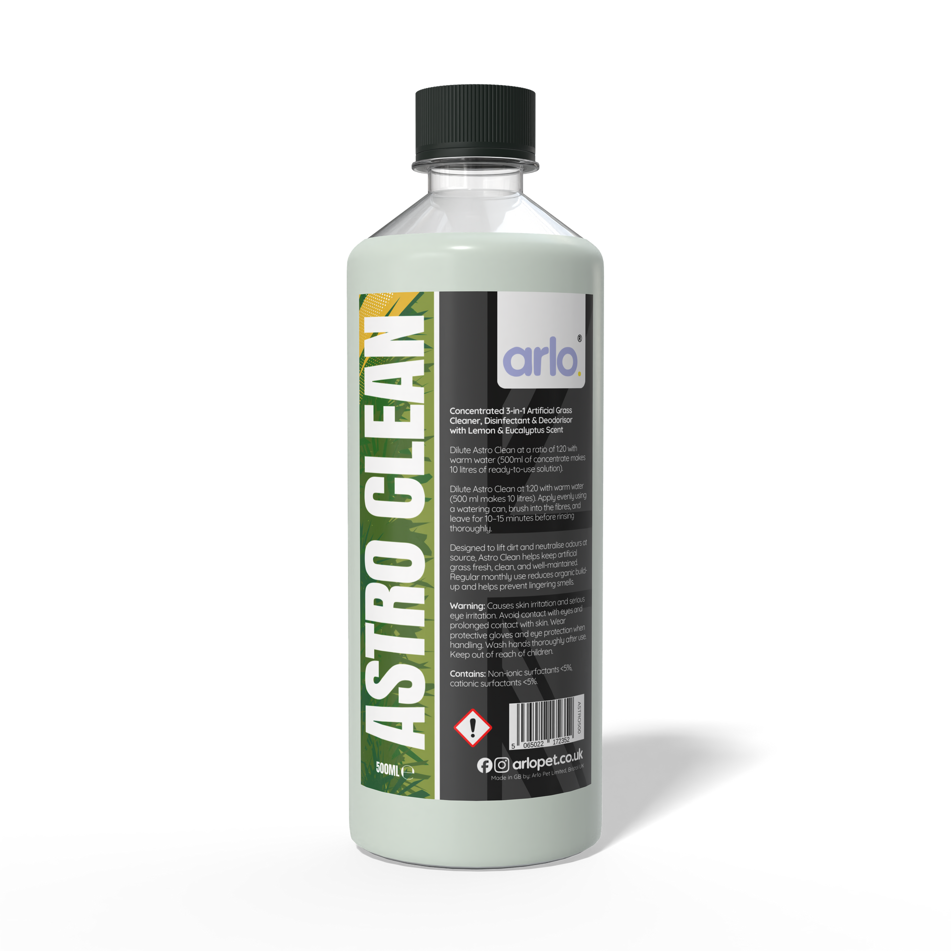 arlo Astro Clean product bottle