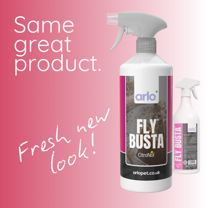 FlyBusta™ horse fly spray with new packaging design 500ml fine mist coat spray for horses