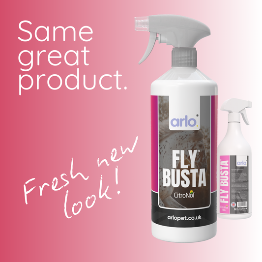FlyBusta™ horse fly spray with new packaging design 500ml fine mist coat spray for horses
